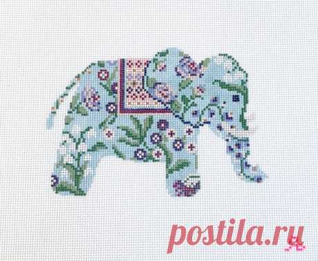 RR133 Evie el Elefante – Punto de aguja BeStitched