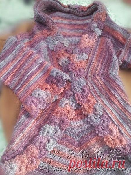 Красивая отделка крючком