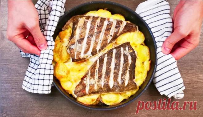 Друг повар из Сочи показал как они готовят у себя в ресторане камбалу «по-сочински»: очень вкусно, приготовил так же, делюсь