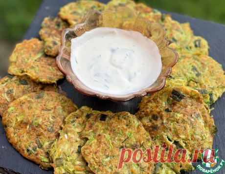 Кабачковые оладьи с картофелем – кулинарный рецепт