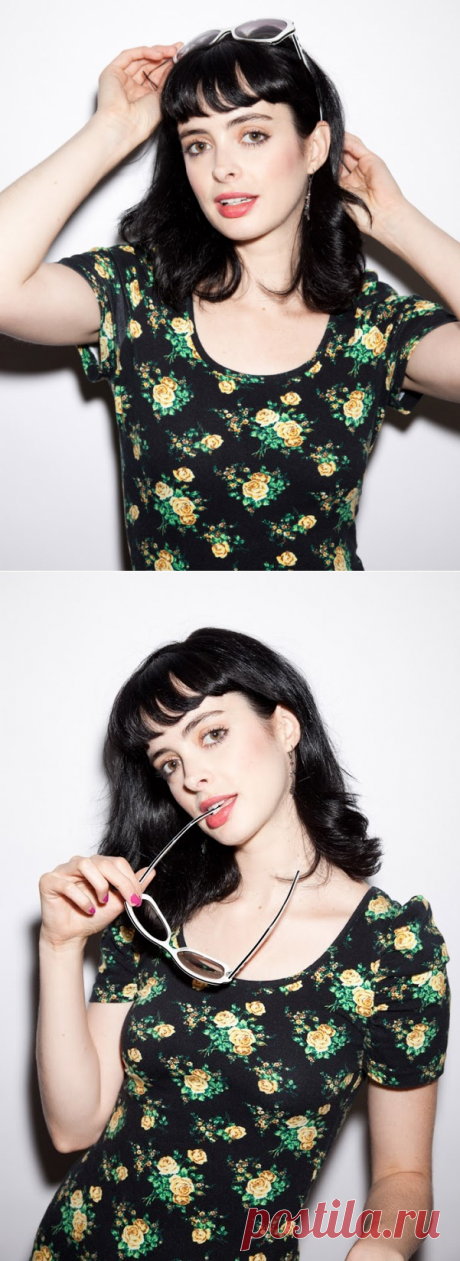 Кристен Риттер (Krysten Ritter) в фотосессии Роберта Райта (Robert Wright).