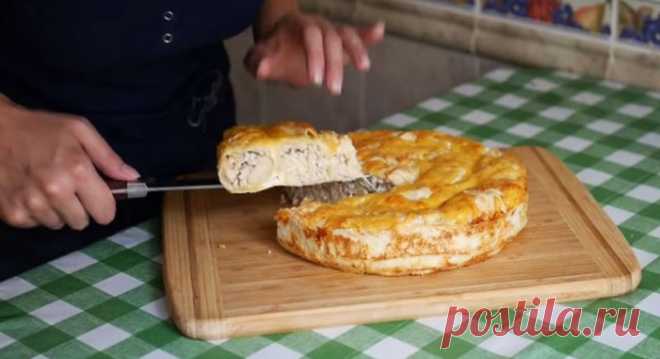 Короп: Сочный и вкусный мясной пирог без хлопот с тестом