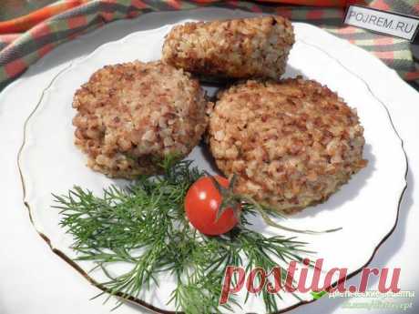 Гречневые котлеты с грибами / Слабый пол!