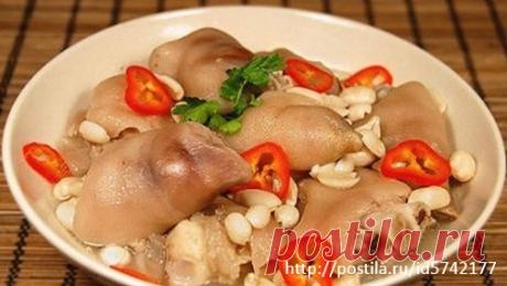 СВИНЫЕ НОЖКИ МАРИНОВАННЫЕ. МОЖОЖ.