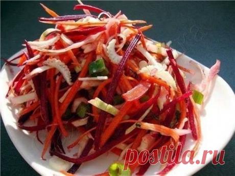 (7) Facebook Салат "Щетка"
Уменьшаем живот и предупреждаем весенний авитаминоз!