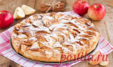 Как приготовить шарлотку с яблоками в духовке, рецепты