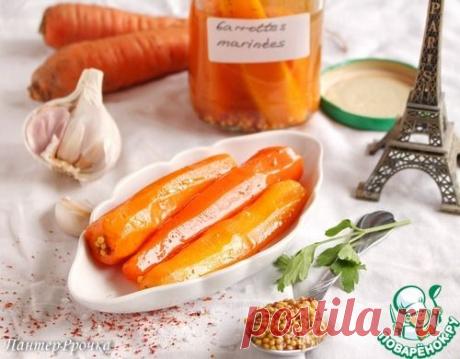 Маринованная морковь - кулинарный рецепт