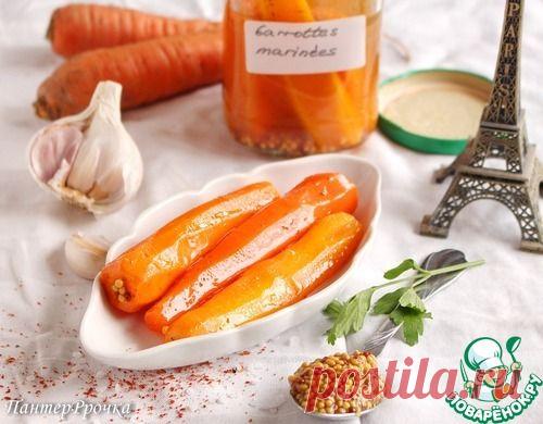 Маринованная морковь - кулинарный рецепт