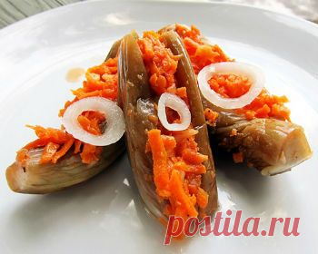 Баклажаны на зиму с морковкой - Баклажаны на зиму