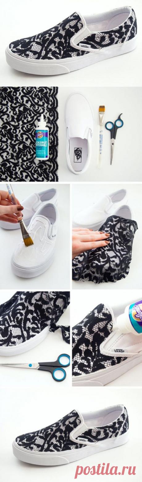 Декорирование обуви