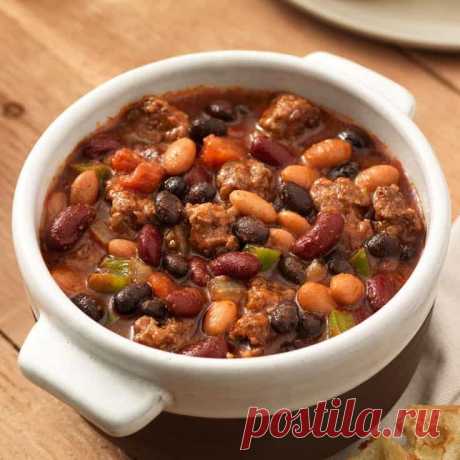 Фасолевый суп с говядиной. Мясной сытный суп, который всегда выручит к ужину - Сабрина