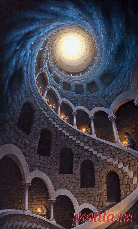 Роб Гонсалвес (Rob Gonsalves) и его магический мир. Часть 1.