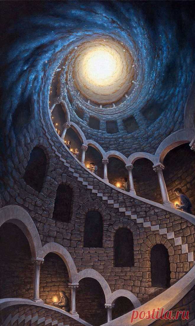 Роб Гонсалвес (Rob Gonsalves) и его магический мир. Часть 1.