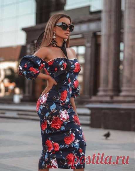 Летний, женский, модный феерверк
