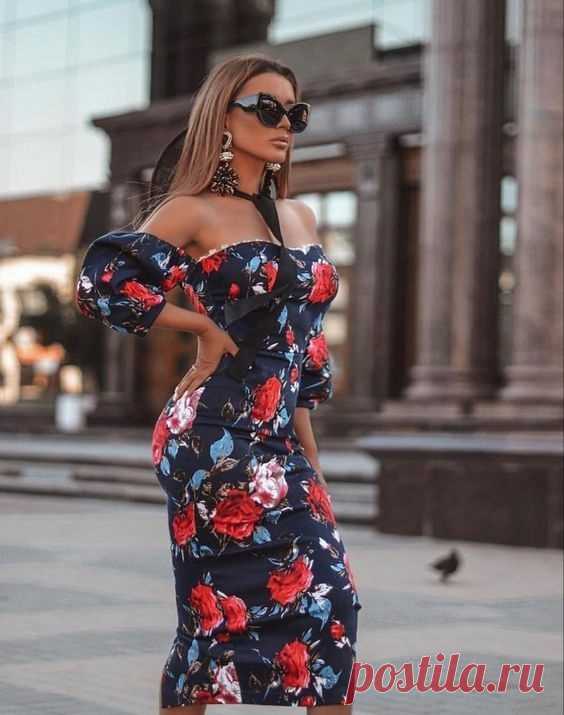 Летний, женский, модный феерверк