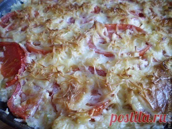 Нежная запеканка из кабачка