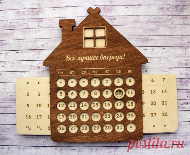 Как сделать вечный календарь — Сделай сам, идеи для творчества - DIY Ideas