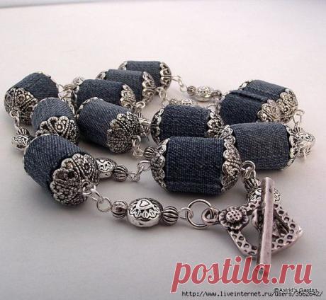 Новая жизнь поношенных джинсов.