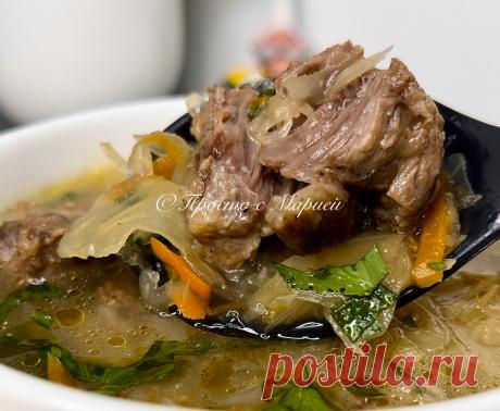 Говорят, что это «Богатые щи», а для нас — любимое горячее «2 в 1»: лениво готовится (а как вкусно пахнет в этот момент) | Просто с Марией | Дзен