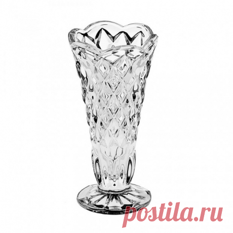 Хрустальная Ваза &quot;Diamond&quot; (Алмаз) 12 см, Crystal Bohemia купить в Москве +7(495)1055156