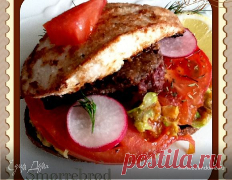 Смерребред (Smørrebrød) с куриным филе, пошаговый рецепт, фото, ингредиенты - Marina