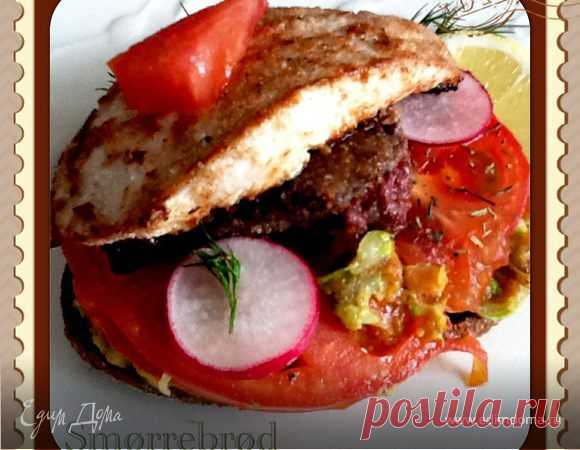 Смерребред (Smørrebrød) с куриным филе, пошаговый рецепт, фото, ингредиенты - Marina