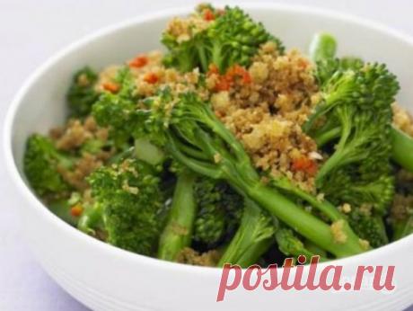 Брокколи в сухарях - пошаговый рецепт с фото на Повар.ру