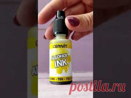 Алкоголики - так ласково называют спиртовые чернила мастера. Как вам новинки от #cernit ?