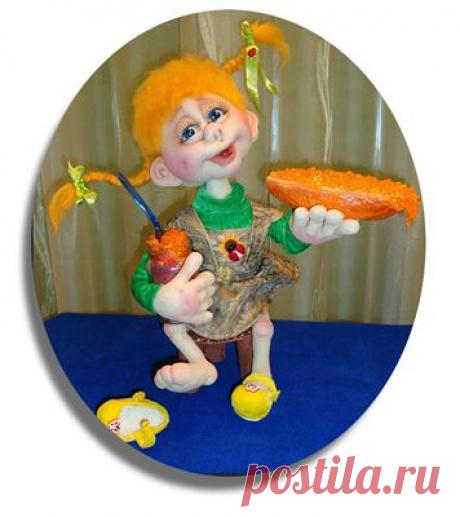 Мастер-Класс "Чтоб я так жил!"- кукла в скульптурно-текстильной технике (Елена Лаврентьева).