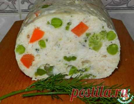 Куриная паровая колбаса "Калейдоскоп" – кулинарный рецепт