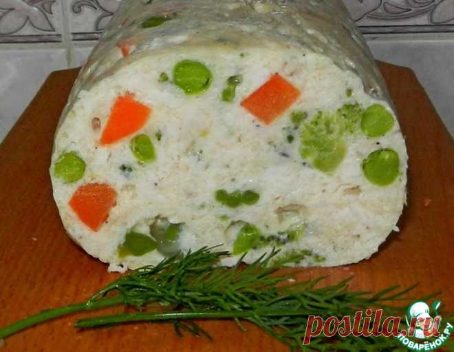 Куриная паровая колбаса 