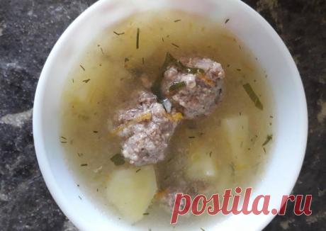 Рисовый суп с #фрикадельками - пошаговый рецепт с фото. Автор рецепта Даша😋 . - Cookpad