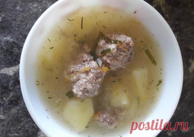 Рисовый суп с #фрикадельками - пошаговый рецепт с фото. Автор рецепта Даша😋 . - Cookpad