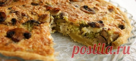 Лучшие рецепты пирогов с грибами.