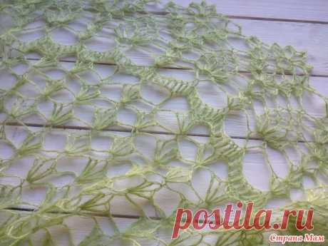. Шаль "Липовый цвет" - Все в ажуре... (вязание крючком) - Страна Мам