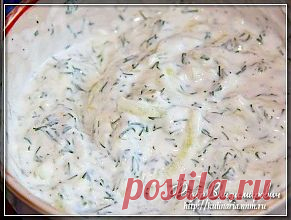 Соус как цацики - пошаговый рецепт с фото