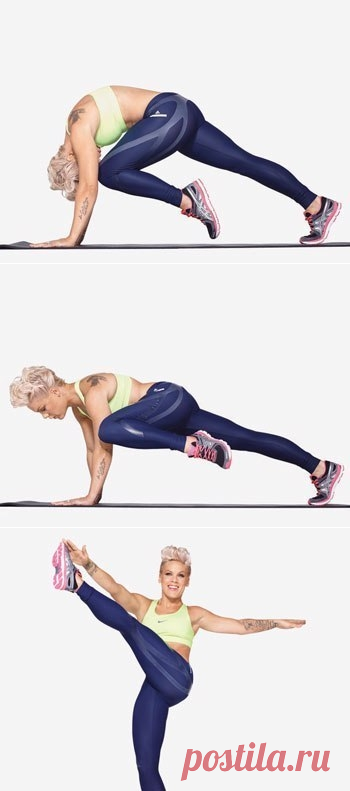 5 движений для плоского живота