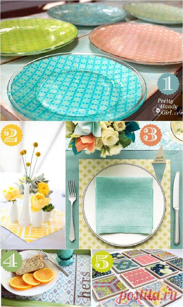 42 Ways to Decorate with Scrapbook Paper - Home Stories A to Z