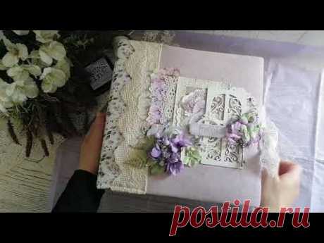 Обзор альбома в стиле Прованс. Скрапбукинг.