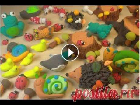 Осенние поделки своими руками/Лепка миниатюр для осенних композиций 0:08 как слепить грибы своими руками 2:19 как сделать кленовые листья своими руками 3:41 как слепить утку с утятами своими руками 4:17 как сделать дек...