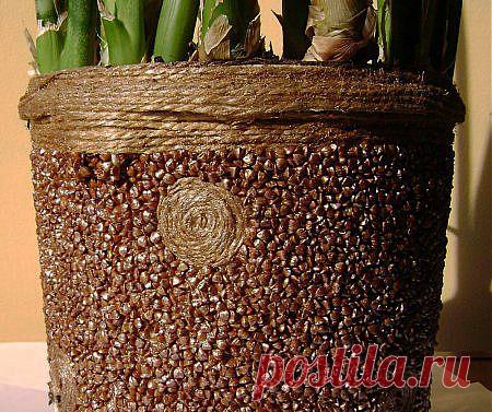 Цветочный горшок своими руками из ведра от краски | My Milady