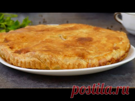 Обалденный пирог с курицей, по-другому и не назовешь, попробуйте и поймете сами.