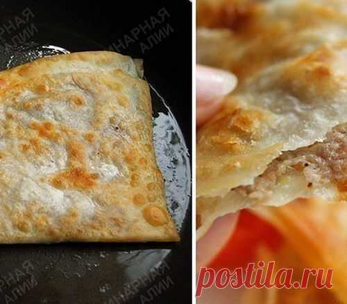 ЧЕБУРЕКИ ИЗ ЛАВАША - ПРОЩЕ ПРОСТОГО