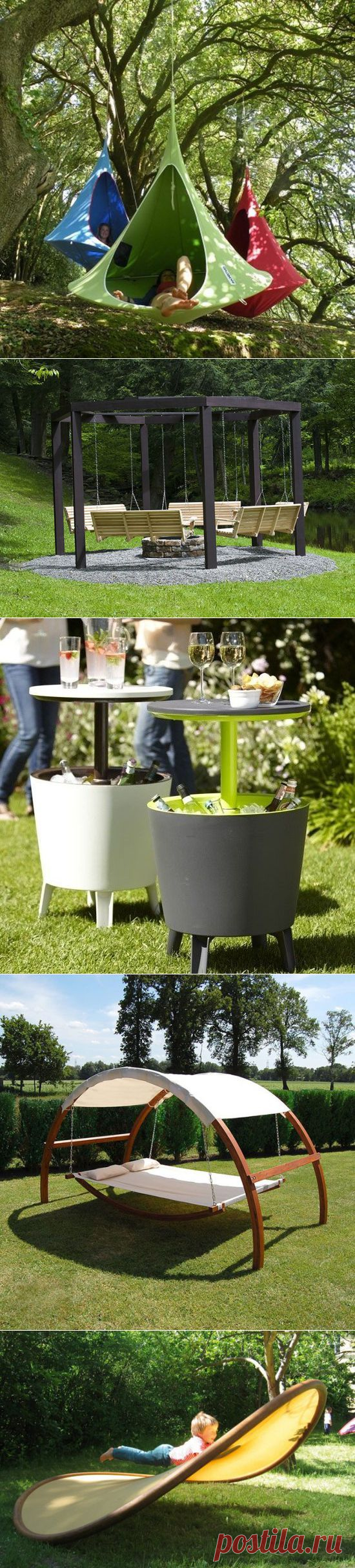 Оригинальные дизайнерские идеи для дачи / Домоседы