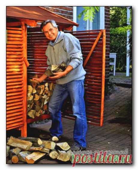 Дровяник своими руками