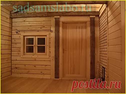 Какие нужны двери и окна для бани