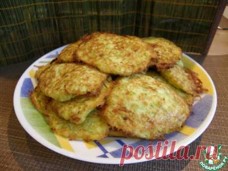 Кабачковые оладьи "Классические" Кулинарный рецепт