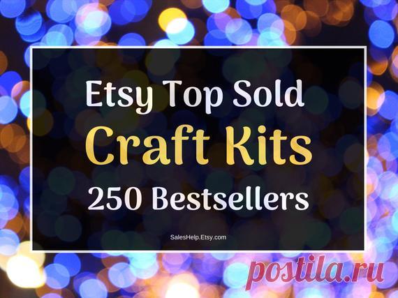 Etsy Top Sold Craft Kits DIY Bestsellers Items to Make at | Etsy This is Etsy Top Sold Craft Kits List for Adults and Kids.  Each Bestseller has: - name (title) - Etsy link - shop establish year - product price - shop country  There are over 250 Bestsellers in this List.  October 2020 update. New update will be sent to you for FREE. You will receive TWO digital