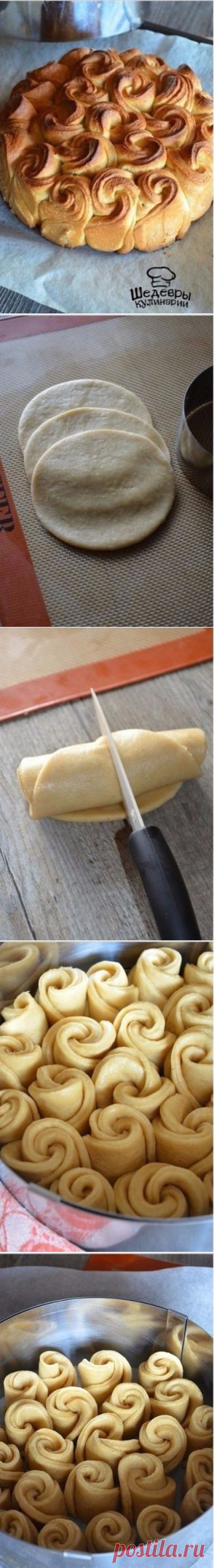 Пирог из роз.