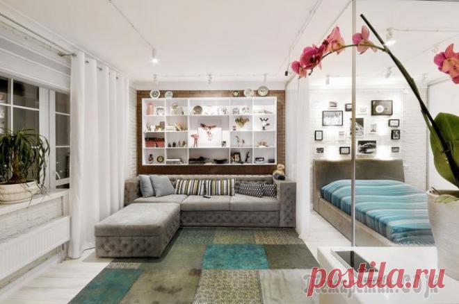 Современный интерьер студии Интерьер квартиры-студии может быть очень гармоничным, и в то же время обладать необходимой для современного жилья функциональностью. Считается, что в небольших помещениях обязательна отделка светлыми...